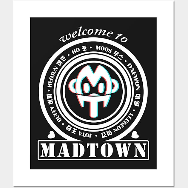 Madtown Logo - Welcome (smaller) Wall Art by JO_D_D